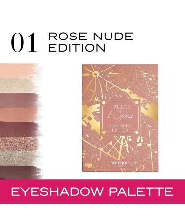 EYE PALETTE #01 - Place de l'Op ra - Rose Nude Edition 4.5g | International Shipping Available - Buy Online on GoSupps.com