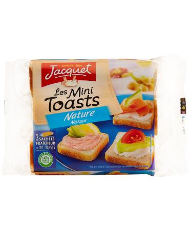 Jacquet Les Mini Toasts Nature Jacquet 3 x 85 g
