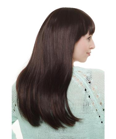 Buy Women's Long Straight Wig with Bangs - Mixed Brown & Dark Brown - MA116-2T33 La Boum | International Shipping - Buy Online on GoSupps.com