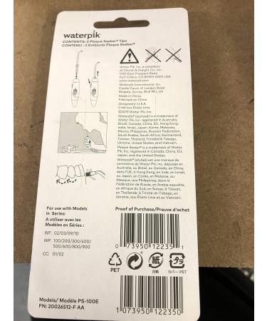 Waterpik Plaque Seeker Tips for WP-100/360/450 - Enhance Dental Care | Fast International Shipping - Buy Online on GoSupps.com