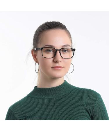 LifeArt Blue Light Blocking Glasses - Anti Eyestrain Computer & Gaming Glasses for Men & Women - Anti Glare 0.25 Magnification (Black) P8008_c1_black - Buy Online on GoSupps.com