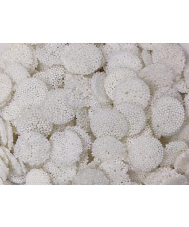 Navratri Special Food falahari Food vrat Fast Food| Veganic Sabudana Coin Papad Plain | Vrat/Fast Special Small Sago Fryums with Sendha Namak (Sabudana Coin Papad) - 1kg