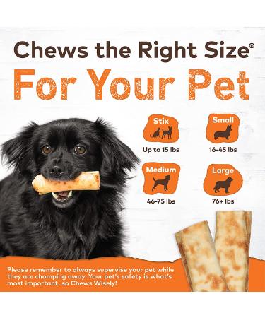 Earth Animal No-Hide Chicken Dog Chews - 6 Pack - Small Rawhide Alternative - Buy Online on GoSupps.com