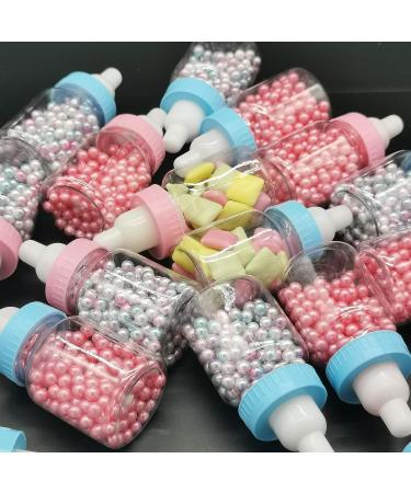 Jessica welcomes you Bottles with Removable Blue Tops for Baby Showers  Parties  and Favors (24 Blue) - Buy Online on GoSupps.com