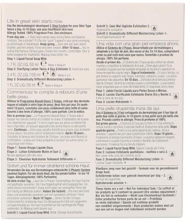 Clinique 3 STEP INTRO SYSTEM - DRY TO NORMAL SKIN (TYPE II) - Buy Online on GoSupps.com