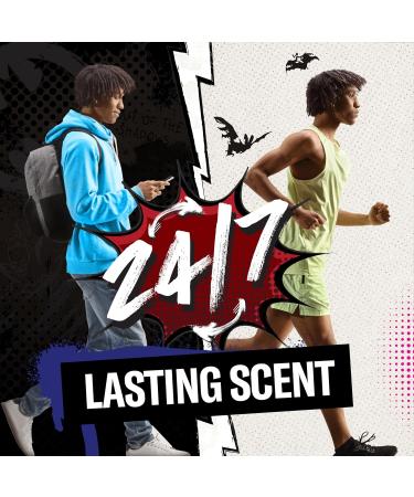 Old Spice Aluminum Free Deodorant for Men 24/7 Freshness & Lasting Scent Long Lasting Odor Protection Smell Like a Hero Batman Black Cherry and Nightfall Scent 3.0 oz - Buy Online on GoSupps.com
