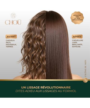 Lissage br silien Kit professionnel 250ml Sans Formol aux actifs naturels-Lissage k ratine- 3 4 applications-avec Shampoing clarifiant-Convient femmes enceintes et enfants Fabriqu en France Kit 250 ml - Buy Online on GoSupps.com