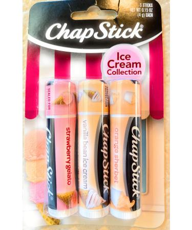 chapstick ice Cream Collection 3 Pack