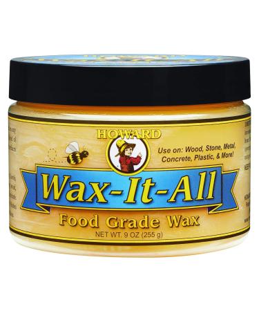 Howard Products WAX009 Food-Grade Wax, 9 Ounce (Pack of 1), Cream