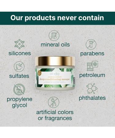 ALODIA Deep Conditioning Masque 12oz | Nourish & Hydrate Curly Hair with Avocado & Peppermint Oil | Scalp & Hair Health Hair Mask - International Shipping Available - Buy Online on GoSupps.com