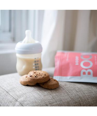 Booby Boons Lactation Cookies Chocolate Chip Pack of 3 Bags - 12 Cookies per 6oz Bag - Made with Gluten Free Soy Free Fenugreek-free ingredients to support and enhance breastfeeding. - Buy Online on GoSupps.com