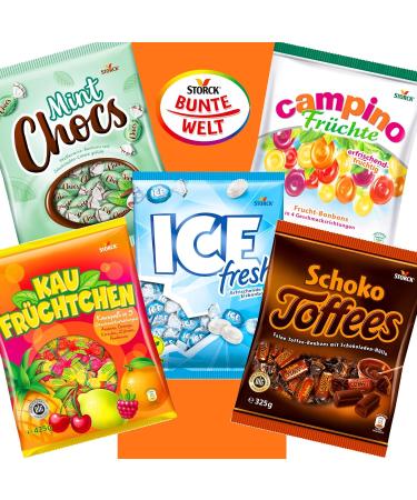 Lollipops - Candy Sweets Ice Fresh Flavour 5 x 425g | Pere's Candy Box - International Shipping Available - Buy Online on GoSupps.com