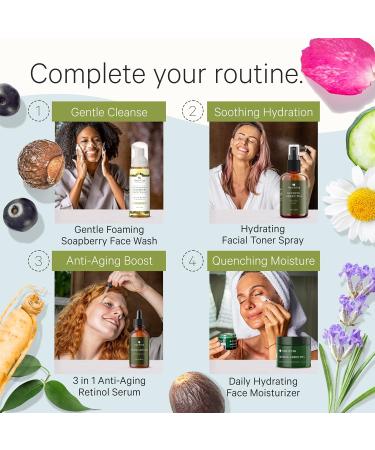 Tree to Tub Hydrating Face Moisturizer - Best Water-Based Hyaluronic Acid Cream for Dry & Sensitive Skin | Organic Aloe Green Tea & Ginseng | Ideal for Men & Women - Buy Online on GoSupps.com