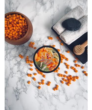 Bio2You Body Sugar Scrub - Exfoliate & Nourish Skin with Honey Sweet Almond Oil & Sea Buckthorn - 200ml | International Shipping Available - Buy Online on GoSupps.com