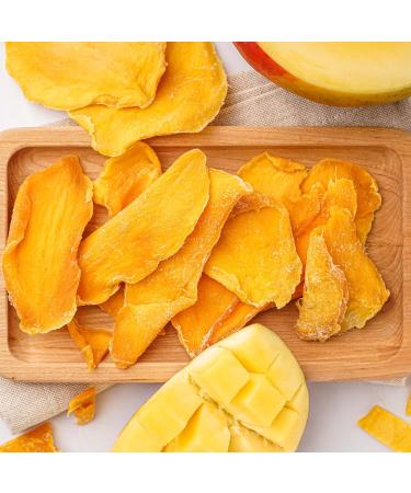 Yupik Organic Dried Mango Diced 450 g Non-GMO Vegan Gluten-Free Kosher Tropical Dried Fruits Thin Mango Slices Cut in Pieces No Sugar Added Sulphite-Free Healthy Snacks Tasty Topping - Buy Online on GoSupps.com