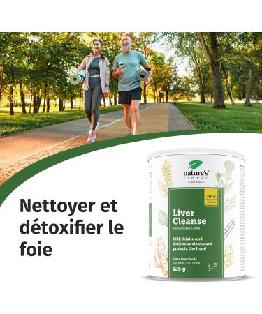 Nature's Finest by Nutrisslim Detox Liver 250g - Powerful and Fast Detox Organic Milk Thistle and Artichoke Extract Draining Clean Formula - Buy Online on GoSupps.com
