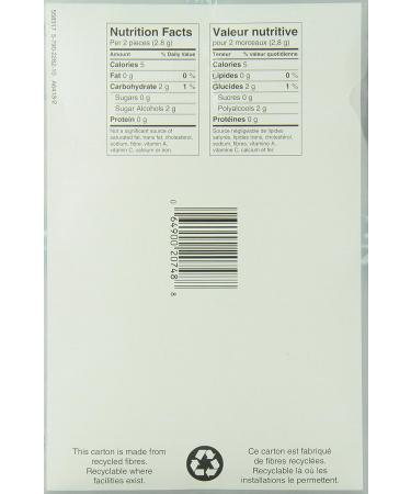 Excel Sugar Free Gum Polar Ice 60 Count - Pack Of 6 - Buy Online on GoSupps.com