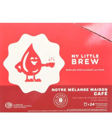 My Little Brew - House Blend Single Serve K-cup Pod Compatible with Keurig K-Cup Brewers 24-Count - Buy Online on GoSupps.com