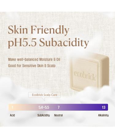 Mild Acidic Shampoo Bar for Scalp Care - Korean Made - Gentle Nourishing & Eco-Friendly - Buy Online on GoSupps.com