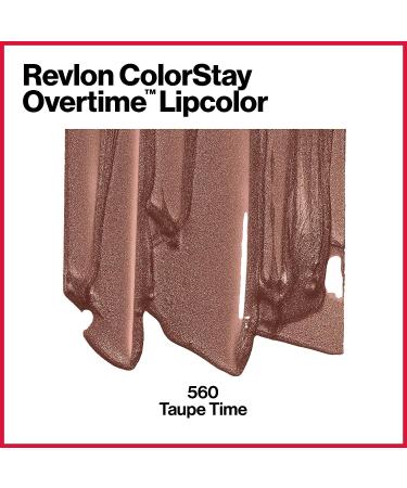 Revlon ColorStay Overtime Lipcolor Duo in 560 Taupe Time - 0.07 Oz - Buy Online on GoSupps.com