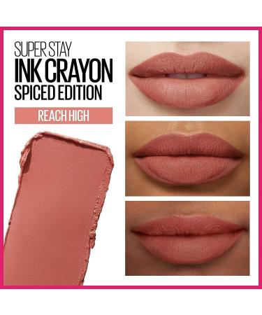 Maybelline Super Stay Ink Crayon Lipstick - Rosey Mauve, Longwear Up To 8Hrs | Precision Tip Matte Lip Crayon - Buy Online on GoSupps.com