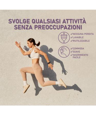 BiBrad Menstrual Cup Set - 2 Sizes (M & L) Sterilizer & Cotton Bag | 100% Soft Medical Silicone Washable & Reusable - Buy Online on GoSupps.com