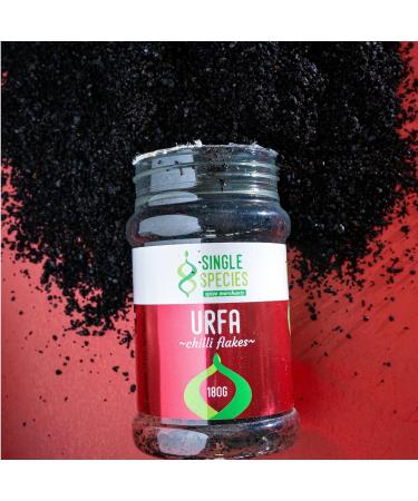 Angus & Oink Urfa Chilli Flakes 180g Tub | Smoky Sweet and Sour Flavor | Ideal for Flatbreads, Salads, Shawarma | Single Species Chili Flakes - Buy Online on GoSupps.com
