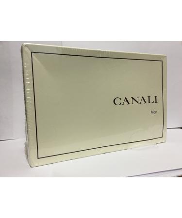 CANALI by Canali Gift Set for MEN: EDT SPRAY 1.7 OZ (CAN) & AFTERSHAVE SPRAY 1.7 OZ (CAN) & SHOWER GEL 2.5 OZ & TOILETRY BAG