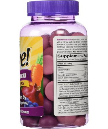 NATURES WAY Alive! Calcium Plus D Gummies 60 CT - 100mg | Essential Bone Health Support - Buy Online on GoSupps.com