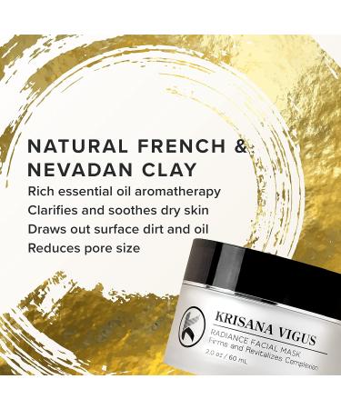 Radiance Facial Mask | Clarifying Clay for Dry Skin | Pore Minimizing Treatment | International Shipping - Buy Online on GoSupps.com