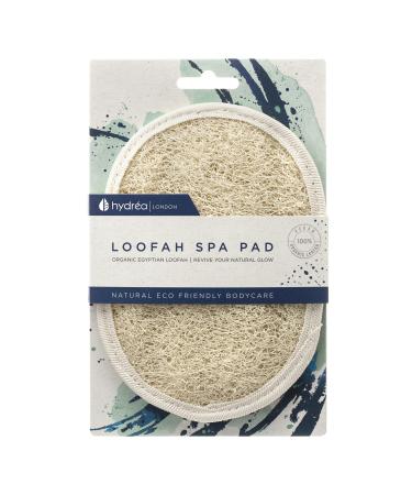 Hydr a London Organic Egyptian Loofah Luxury Exfoliating Body Pad Natural Quality Spa Bodycare For Bath Shower