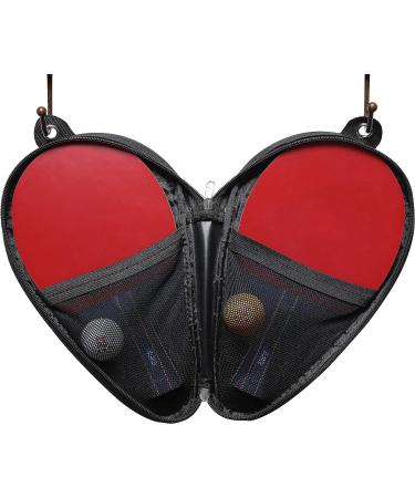 Premium Ping Pong Paddle Set - 2 Rackets, 3 Star Balls, Carry Case - Table Hooks, Organizing System - Buy Online on GoSupps.com
