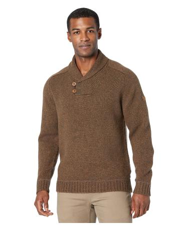 Fjallraven Men's Lada Sweater X-Large Bogwood Brown