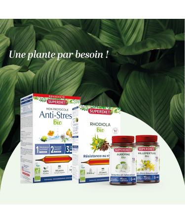 SUPERDIET - VALERIAN ORGANIC - Relaxation and Sleep - Phytotherapy - Made in France - 90 capsules - Buy Online on GoSupps.com