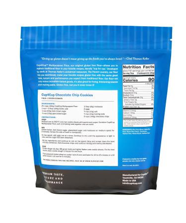 Cup4Cup Gluten Free Multipurpose Flour 3 lbs - Perfect for Baking and Cooking - Buy Online on GoSupps.com