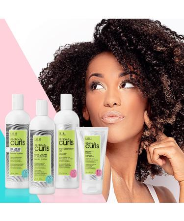 All About Curls Bouncy Cream & Leave-In Detangler | Define, Moisturize, De-Frizz | For All Curly Hair Types | 5.1 & 7.5 Fl Oz (Pack of 2) - Buy Online on GoSupps.com