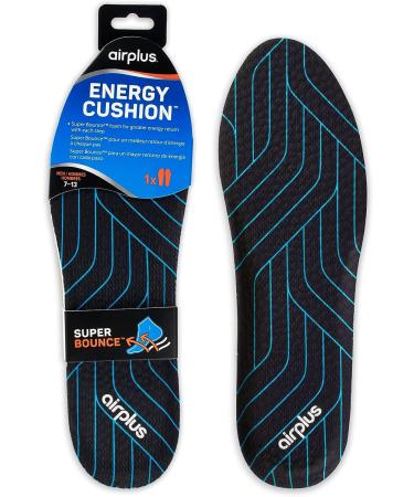 Air Plus Energy Cushion Insoles - Men's Size 7-13 | Super Bounce Technology - Buy Online on GoSupps.com