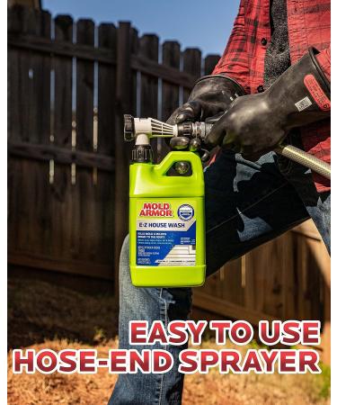 MOLD ARMOR 64 oz. E-Z House Wash for Brick, Concrete, Trim & Siding | Cleaner - Buy Online on GoSupps.com