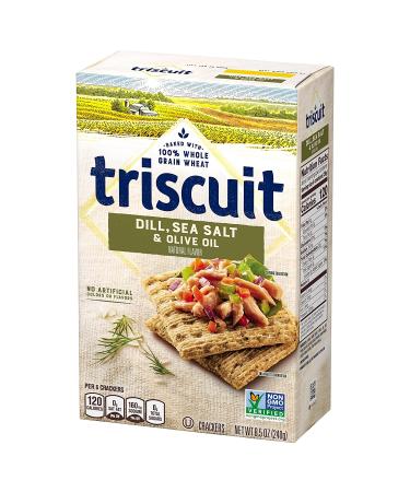 Triscuit Dill Sea Salt Olive Oil Whole Grain Wheat Crackers 8.5 oz - Buy Online Now - Buy Online on GoSupps.com