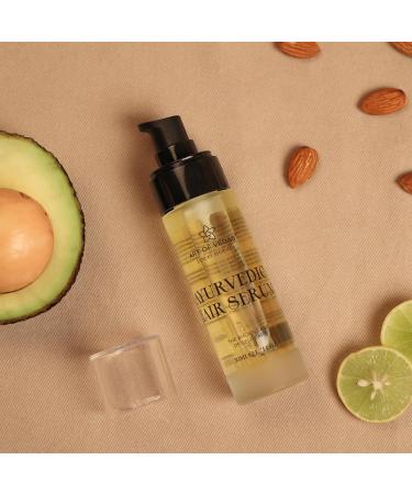Ayurvedic Hair Serum - 50 ml - Natural Hair Care for Strong and Shiny Hair - Promotes Growth and Vitality - Premium Quality Art of Vedas Hair Serum - Buy Online on GoSupps.com