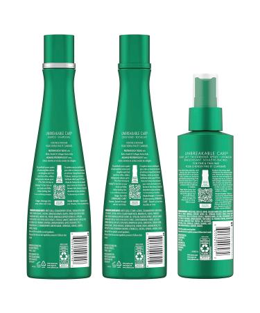 Nexxus Unbreakable Care 3-Piece Regimen Pack for Fine and Thin Hair - Keratin, Collagen, Biotin - White - 3 Count - Buy Online on GoSupps.com
