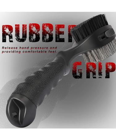 CHAMPKEY PRO Retractable Golf Club Brush - Oversized Head with Soft Grip | Groove Cleaner & Black Finish - Buy Online on GoSupps.com