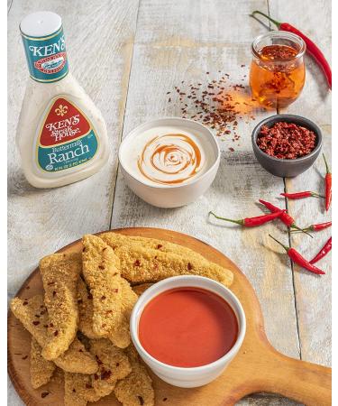 Ken's Steak House Gluten-Free Buttermilk Ranch Dressing - Use for Dressing, Spreading, or Dipping - Buy Online on GoSupps.com