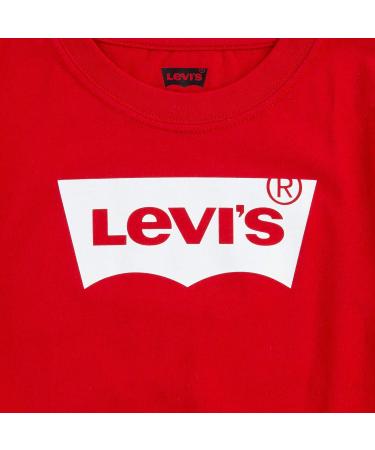 Levi's Kids LVB S/S Batwing Tee - Baby Boys 3 Years (Super Red) - Buy Online on GoSupps.com
