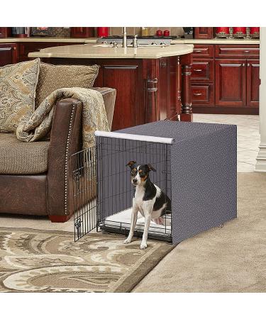 PetPrime Indoor Dog Crate Cover - Durable Windproof Kennel Cage for 36 Inch Wire Crate - Anxiety Relief for Small, Medium, Large Dogs - Buy Online on GoSupps.com