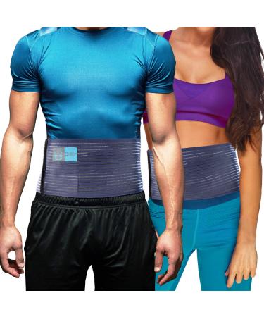 Everyday Medical Umbilical Hernia Belt - For Women and Men Abdominal Hernia Binder for Belly Button Navel Hernia Support Helps Relieve Pain - for Incisional Epigastric Ventral & Inguinal Hernia Small/Medium (Pack of 1)
