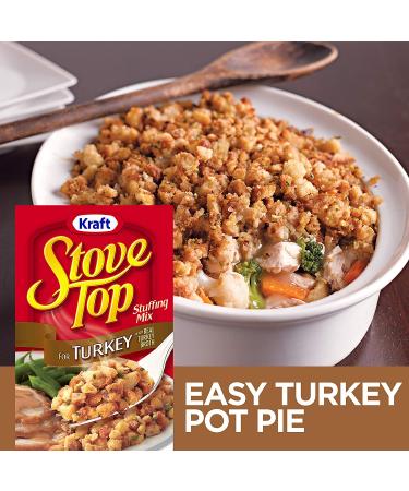 Stove Top Turkey Stuffing Mix - 6 oz Box | Delicious Holiday Side Dish - Buy Online on GoSupps.com