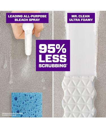 Mr. Clean Magic Eraser Ultra Foamy - Multi-Purpose Cleaner Sponge (5ct) for All Surfaces | International Shipping Available - Buy Online on GoSupps.com