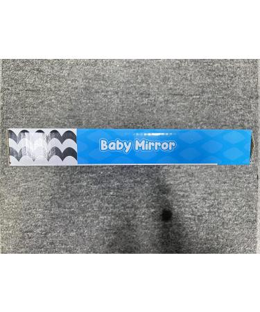 Leadstar Baby Mirror Toys - Foldable Prone Position Toys for Newborns | Black & White Contrast | Perfect Gift for 0-12 Month Girls - Buy Online on GoSupps.com