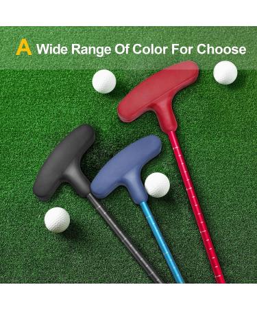 ToVii Adjustable Golf Putter with Nitrile Rubber Top - Left & Right Handed, Sturdy Aluminum Shaft - Blue - Buy Online on GoSupps.com